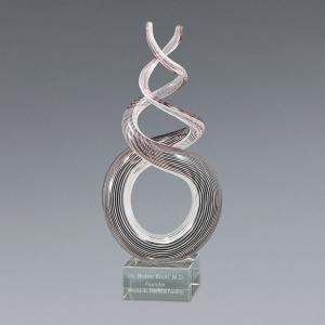 Art Glass 4 Small - Cool Spiral Design - 4" x 9.5"