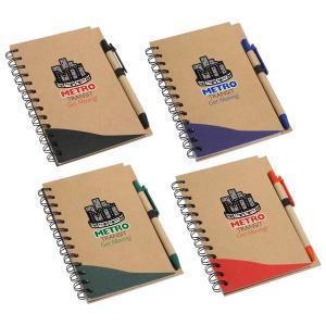 Recycle Write Notebook And Pen