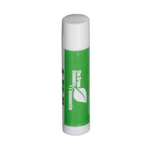 Natural Lip Moisturizer with Organic Ingredients in White Tube