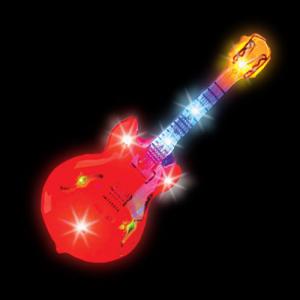 LED guitar /  Light-up pin with Magnet backing
