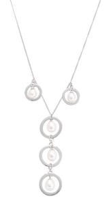 Sterling Silver & Pearl Necklace